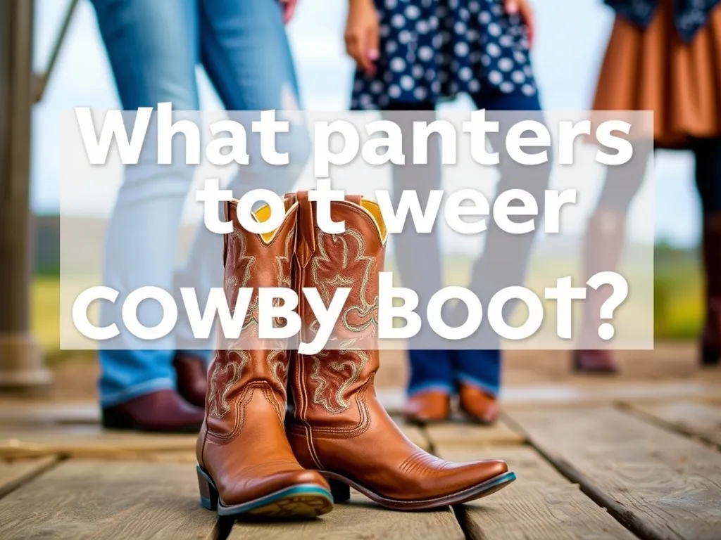 Jakie spodnie do kowbojek?