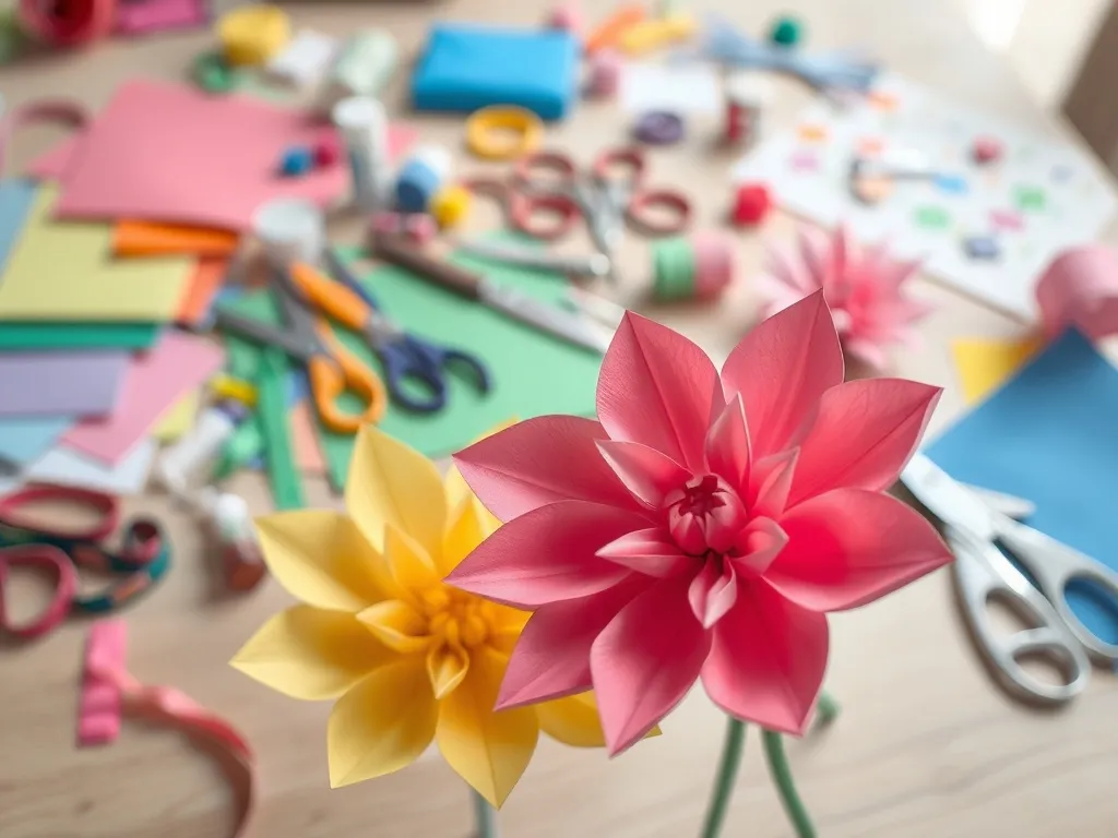 Jak zrobić prezent z papieru dla mamy?